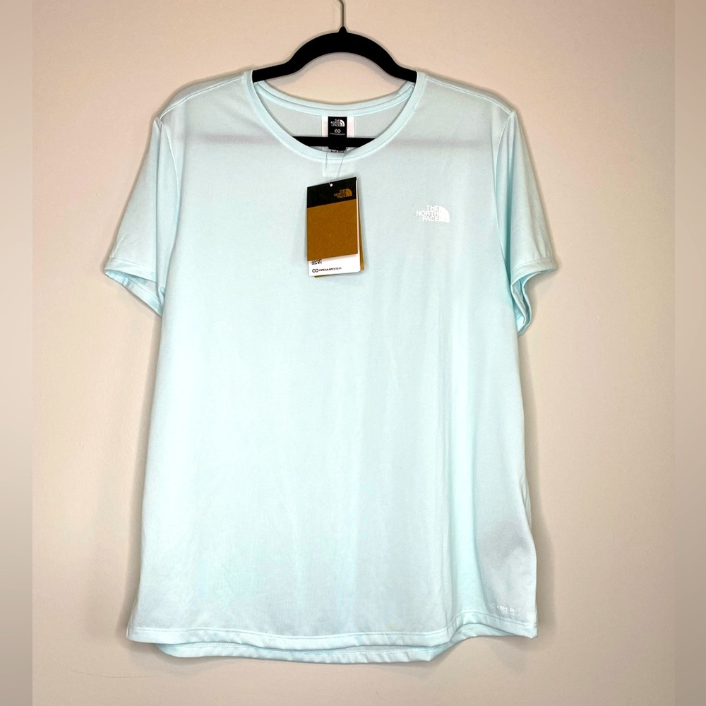 North Face Elevation Shirt- Mint Blue- XL